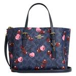 COACH Сумка-шоппер Mollie из прорезиненной ткани - фото 2