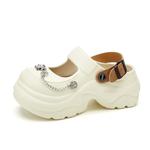 JOSINY Белые женские клоги, цвет White - фото 2