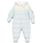 Moncler Enfant стеганый зимний комбинезон, синий - фото