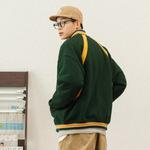 Бейсбольная куртка унисекс 714STREET, Черный - фото 15