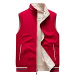 JEEP SPIRIT Жилет унисекс, Ecru/Red - фото 3