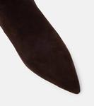 Ботильоны Lisa из замши Veronica Beard, Espresso - фото 5