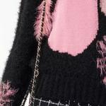 Свитер женский розовый Chanel - фото 7