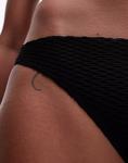 Текстурированные плавки бикини черного цвета & Other Stories - фото 2