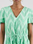 Платье VERO MODA DICTHE, цвет Emerald/Pastel green - фото 3