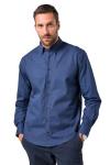Рубашка на пуговицах классического кроя JP1880, Navy - фото 2