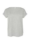 Футболка QS Basic T-shirt, Grau Meliert/Grey - фото 6