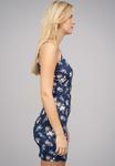 Платье-футляр KURZES TRÄGER MIT BLUMEN PRINT Cloud 5ive, темно-синий - фото 6