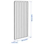 Экран, отдельно стоящий IKEA, 80x150 см, темно-серый - фото 5