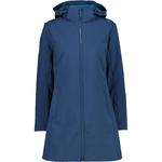 Функциональная куртка с капюшоном, софтшелловое пальто Cmp, черный - фото