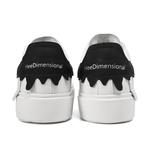Низкие кеды для скейтбординга Unisex White HeeDimensional, White Graffiti - фото 5