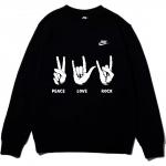 Унисекс худи Nike черное - фото 2