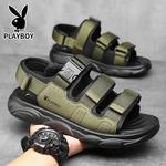 Пляжные сандалии мужские Playboy, черный - фото 6