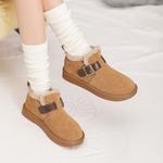 JOSINY Женские зимние ботинки Black/Camel - Camel, цвет Camel - фото 3