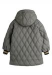 Зимнее пальто Mini Rodini DINO PATCH QUILTED UNISEX, Grey - фото 2
