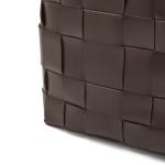 Плетеная мини-сумка St. Agni, Chocolate - фото 3