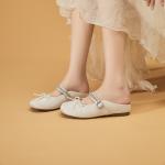 Закрытые тапочки для женщин DAPHNE, Ecru - фото 7