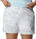 Женские шорты Columbia Standard Alpine Chill Zero, White Leafy Lines - фото 9