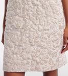 Платье-халат из ламе Carolina Herrera, золотой - фото 5