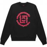 Clot Толстовка унисекс, черные, с круглым вырезом, средней плотности - фото