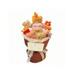 AECELI Кремовый мишка букет плюшевая цветочная кукла - фото 8