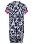 Платье до колена Roadsign, темно-синий/белый - фото