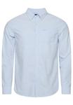 Рубашка на пуговицах классического кроя Superdry, Light blue - фото