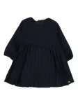 Плиссированное платье с фестонами Tartine Et Chocolat, синий - фото
