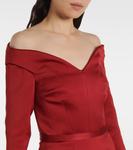 Платье миди Asuman с открытыми плечами Safiyaa, Swinton - фото 4