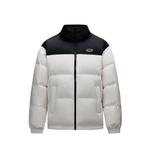 ANTA Унисекс пуховик черно-белый - фото