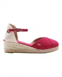 Туфли Pubol Limited Edition Canvas Espadrille Wedges VISCATA, красный - фото