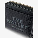 Мини-Компактный кожаный кошелек Marc Jacobs, черный - фото 2