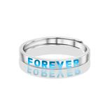 SOFTDORA Серебряное парное кольцо S925 Unisex - фото 10