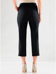 брюки 7/8 черного цвета Adelina - фото 4