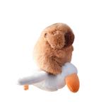 Плюшевый кулон капибара 12 см высота WOWOCHENG - фото 2