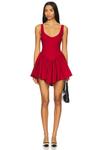 Мини-Платье алин Nbd, красный - фото