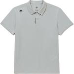 Мужская поло DESCENTE, серый - фото