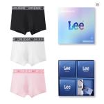 Комплект мужских трусов подарочный набор Lee, розовый - фото