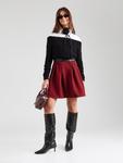 Мини юбка ABOUT YOU Letizia, Bordeaux - фото 6