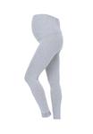 Леггинсы для беременных удобные M.M.C., светло-серый - фото