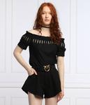 Блуза женская Liu Jo с открытыми плечами, черный - фото 3