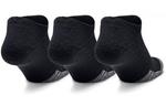 Носки Under Armour HeatGear No Show Socks 3-Pack 'Black', черный - фото 2