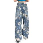 Джинсы унисекс DNBH, синий - фото 10