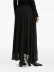 Юбка макси с блестками Bruuns Bazaar, черный - фото 2