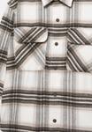Куртка PULL&BEAR CHECK, White - фото 7