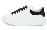 Кроссовки Alexander McQueen Oversized White Black Crystals - фото