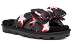 Тапочки lushette puffer 'black stars' Ugg, черный - фото 4