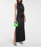 Клатч Moonbag Mini из лакированной кожи Eéra, Green Fluo - фото 5