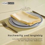 Скатерть Homescapes кремовый, 137/137 см - фото 3