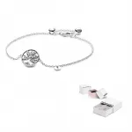 Pandora Серебряный браслет 925 пробы для женщин Silver - фото